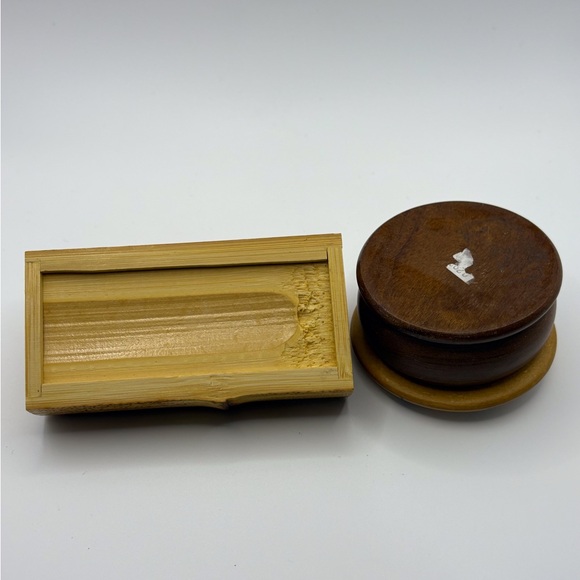 Wooden/ Bamboo Trinket Boxes or jewelry. - Picture 3 of 3